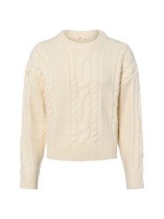 Levi's sweter z dzianiny z zawartością wełny Kobiety biały|beżowy, M. Białe swetry Levi's, m, bez wzorów, z dzianiny, klasyczne, bez ramiączek. Za 449.95 zł.