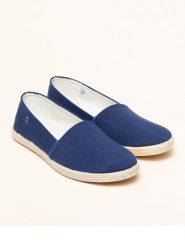 Kitz-pichler Espadryle "Camping Linen" w kolorze niebieskim rozmiar: 45. Niebieskie espadryle kitz-pichler, bez wzorów, z materiału, z okrągłym noskiem, bez obcasa. Za 130.99 zł.