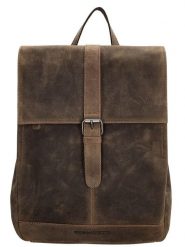 HIDE & STITCHES Skórzany plecak w kolorze brązowym - 25,5 x 32,5 x 12 cm rozmiar: onesize. Brązowe plecaki HIDE & STITCHES, bez wzorów, z materiału, bez dodatków. Za 288.95 zł.