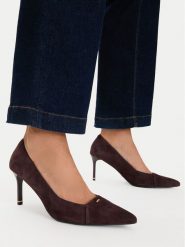 MEXX Szpilki EO-WS1313-02 Brązowy. Brązowe szpilki Mexx, bez wzorów, ze skóry, bez obcasa, na szpilce, bez zapięcia. Za 329.99 zł.