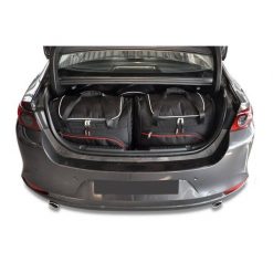 Torby Do Bagażnika Mazda 3 Limousine 2018+ 5Szt Kjust. Czarne torby podróżne KJUST, bez wzorów. Za 1,549.00 zł.