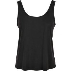 Luźny Top Damski Z Modalu. Czarne topy Urban Classics, xl, bez wzorów, sportowe, bez kołnierzyka, bez ramiączek. Za 75.99 zł.