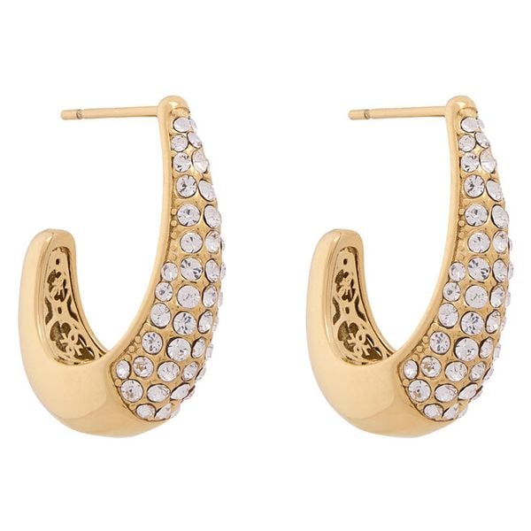 Kolczyki Guess. Żółte kolczyki Guess, złote. Za 279.99 zł.