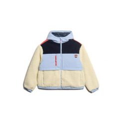 Polar z kapturem damski Superdry. Brązowe bluzy z polaru Superdry, bez wzorów, z polaru. Za 506.50 zł.