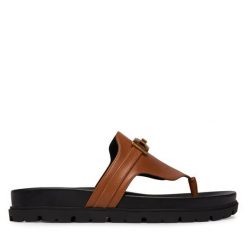 Japonki Guess. Brązowe japonki Guess, z aplikacjami. Za 549.99 zł.