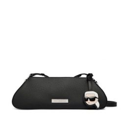 Torebka KARL LAGERFELD. Czarne torebki klasyczne KARL LAGERFELD, bez wzorów, klasyczne, bez dodatków. Za 779.99 zł.