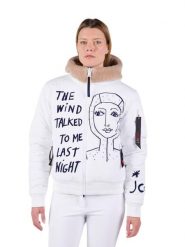 Kurtka narciarska Rossignol JCC damska W Yety Fleecy Bomber JKT biała. Białe kurtki narciarskie Rossignol, na zimę, s, bez wzorów, z materiału, bez kaptura, narciarskie, primaloft. Za 2,929.00 zł.