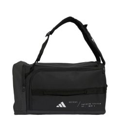 TORBA HYBRID DUFFEL. Czarne torby sportowe adidas, bez wzorów, z materiału, do ręki. Za 349.00 zł.