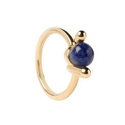 P D Paola Pierścionek P D Paola Twist złoty - 925 sterling silver/srebro/pozłacany Pierścionki 1 ct Damski. Szare pierścionki P D Paola, pozłacane. Za 422.99 zł.