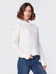 Brave Soul Sweter LK-248MAGGIE Écru Regular Fit. Swetry Brave Soul, s, bez wzorów, z syntetyku, bez ramiączek. Za 79.99 zł.