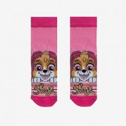 Skarpetki Coqui 25-29 różowe z fluo magenta. Czerwone skarpetki Coqui, bez wzorów. Za 89.99 zł.