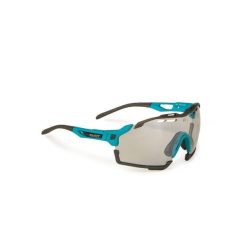 Okulary Rudy Project CUTLINE LAGOON MATTE - Impactx™ Photochromic 2 Laser Black. Niebieskie okulary przeciwsłoneczne Rudy Project, bez wzorów. Za 1,084.70 zł.