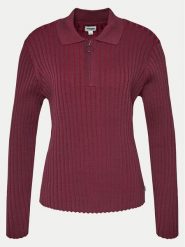 Wrangler Sweter 112356484 Fioletowy Regular Fit. Fioletowe swetry Wrangler, l, bez wzorów, z syntetyku, bez ramiączek. Za 169.99 zł.