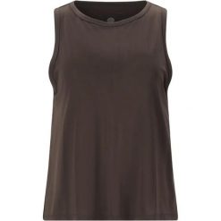 Damski tank top Athlecia Haze. Brązowe topy Athlecia, bez wzorów, sportowe, bez kołnierzyka, bez ramiączek. Za 136.50 zł.