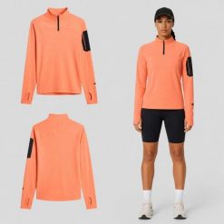 BLUZA TREKKINGOWA 4F SPORTOWA BEZ KAPTURA SZYBKOSCHNĄCA KOLOR POMARAŃCZOWY. Brązowe bluzy z kapturem 4f, l, bez wzorów, z materiału, bez kaptura, do biegania. Za 133.00 zł.