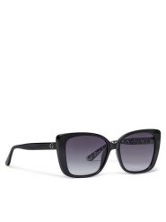 Guess Okulary przeciwsłoneczne GU7829 Czarny. Czarne okulary przeciwsłoneczne Guess, z aplikacjami, z tworzywa sztucznego, plastikowe. Za 309.99 zł.
