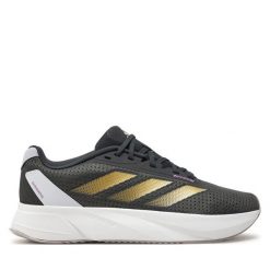 Buty do biegania adidas. Czarne buty do biegania adidas, bez wzorów, bez zapięcia, do biegania. Za 199.99 zł.