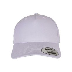 Czapka Flexfit YP Classics 5-Panel Premium. Fioletowe czapki z daszkiem FLEXFIT, bez wzorów. Za 104.50 zł.
