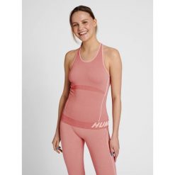 Damski tank top Hummel TE Christel. Czarne topy sportowe Hummel, xs, bez wzorów, z dzianiny, na fitness i siłownię. Za 152.50 zł.