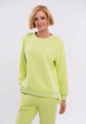 Bluza oversize B-PAOLA. Bluzy Volcano, l, bez wzorów, z bawełny, bez kaptura. Za 139.99 zł.