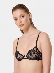 Bluebella Biustonosz z fiszbiną Leonora 42204 Czarny. Czarne biustonosze BlueBella, bez wzorów, z syntetyku. Za 159.99 zł.