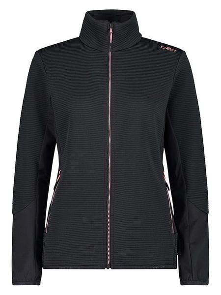 CMP Kurtka polarowa w kolorze czarnym rozmiar: 34. Czarne kurtki CMP, bez wzorów, z polaru, bez kaptura. Za 69.75 zł.