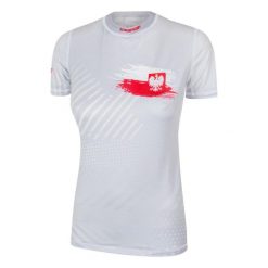 Koszulka do biegania damska z krótkim rękawem EXTREME HOBBY POLAND PRIME. Białe bielizna termoaktywna damska EXTREME HOBBY, bez wzorów, z elastanu, bez ramiączek, do biegania. Za 149.00 zł.