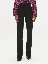 Hugo Spodnie materiałowe Haitama 50504508 Czarny Straight Fit. Czarne spodnie materiałowe Hugo, bez wzorów, z materiału. Za 899.99 zł.