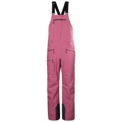 Damski kombinezon narciarski Helly Hansen Powderqueen 2.0. Czerwone kombinezony Helly Hansen, na lato, s, bez wzorów, z poliesteru, biznesowe, bez kołnierzyka, bez ramiączek. Za 1,170.50 zł.