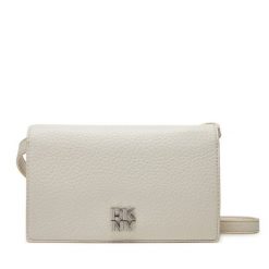 Torebka DKNY. Szare listonoszki DKNY, bez wzorów, bez dodatków. Za 279.99 zł.