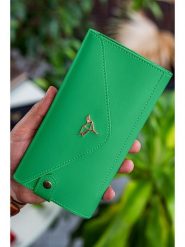 BAGmori Portfel w kolorze zielonym - 20 x 10 x 3 cm rozmiar: onesize. Zielone portfele BAGmori, bez wzorów, z materiału. Za 56.99 zł.