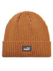 Puma Czapka Classic Cuff Beanie 024826 05 Brązowy. Brązowe czapki zimowe Puma, bez wzorów, z materiału. Za 99.99 zł.