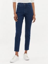 Wrangler Jeansy 112342897 Granatowy Skinny Fit. Niebieskie jeansy Wrangler, bez wzorów, z bawełny. Za 264.99 zł.