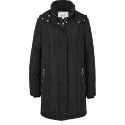 Płaszcz pikowany z kapturem, ocieplany. Niebieskie płaszcze bonprix, bez wzorów, z kapturem. Za 159.99 zł.