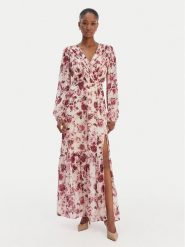 Guess Sukienka wieczorowa W6RK39 WJ712 Écru Regular Fit. Sukienki Guess, xl, z aplikacjami, z syntetyku, wizytowe, bez kołnierzyka, bez ramiączek. Za 699.99 zł.