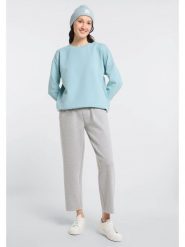 ELBSAND Spodnie dresowe "Piku" w kolorze szarym rozmiar: S. Szare spodnie dresowe ELBSAND, bez wzorów, z bawełny. Za 168.95 zł.