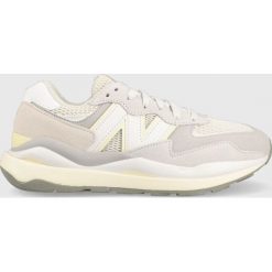 New Balance sneakersy W5740SGC kolor szary. Szare buty sportowe lifestyle New Balance, bez wzorów, z gumy, sportowe, z okrągłym noskiem, bez zapięcia. Za 499.99 zł.