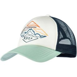 Czapka z daszkiem Trucker Luster Flint. Białe czapki z daszkiem Buff, bez wzorów, z poliesteru, klasyczne. Za 119.99 zł.