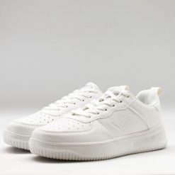 Buty Sneakersowe Legea Aury Dorosłych. Białe buty treningowe LEGEA, bez wzorów, bez zapięcia. W wyprzedaży za 112.00 zł.