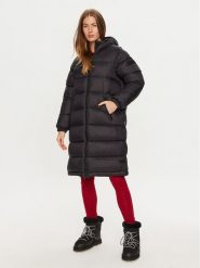 Napapijri Kurtka puchowa A-Box Logo NP0A4HZ3 Czarny Regular Fit. Czarne kurtki Napapijri, xl, bez wzorów, z puchu, bez kaptura. Za 619.99 zł.