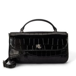Torebka LAUREN RALPH LAUREN. Czarne torebki klasyczne Lauren Ralph Lauren, bez wzorów, klasyczne, bez dodatków. Za 1,199.00 zł.