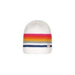 Czapka Barts Paullie. Białe czapki zimowe Barts, bez wzorów, z materiału, sportowe. Za 106.35 zł.