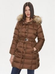 Liu Jo Płaszcz przejściowy MF3061 T3130 Brązowy Regular Fit. Brązowe płaszcze Liu Jo, bez wzorów, z syntetyku, bez kaptura. Za 2,679.00 zł.