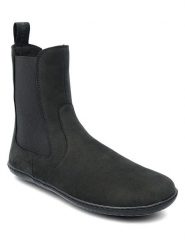 Groundies Skórzane buty "Camden" w kolorze antracytowym do chodzenia na boso rozmiar: 37. Czarne botki Groundies, bez wzorów, z polaru, sportowe, bez obcasa, bez zapięcia. Za 419.95 zł.