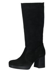Ara Shoes Skórzane kozaki w kolorze czarnym rozmiar: 41. Czarne kozaki Ara Shoes, na zimę, bez wzorów, bez obcasa, bez zapięcia. Za 232.23 zł.