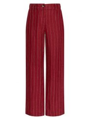 MOSS COPENHAGEN Spodnie w kolorze bordowym rozmiar: XL. Czerwone spodnie materiałowe Moss Copenhagen, bez wzorów, z materiału. Za 359.95 zł.