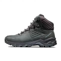 Buty trekkingowe damskie Mammut Nova Mid Iv Gtx. Czarne buty trekkingowe Mammut, na zimę, z materiału, za kostkę, bez zapięcia. Za 945.95 zł.