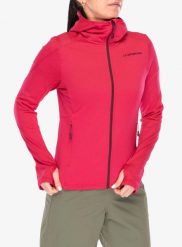 Bluza rozpinana damska La Sportiva Chill Thermal Hoody. Czerwone bluzy La Sportiva, l, bez wzorów, z materiału, bez ramiączek, bez kaptura. Za 588.49 zł.