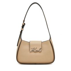 Torebka KARL LAGERFELD. Brązowe torebki klasyczne KARL LAGERFELD, bez wzorów, klasyczne, bez dodatków. Za 649.99 zł.
