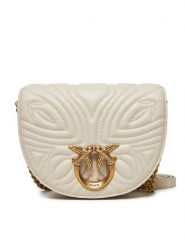 PINKO Torebka Love Round Click Mini PE 24 PLTT 101969 A1Y8 Écru. Listonoszki Pinko, bez wzorów, ze skóry, bez dodatków. Za 2,049.00 zł.